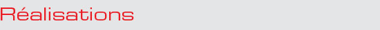 Réalisations